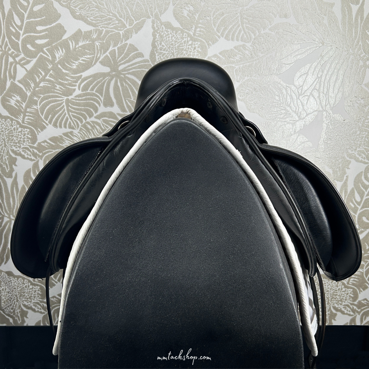 Used 18" Aires de Haute by Equine Inspired Dressage Saddle, Crafted By Frank Baines