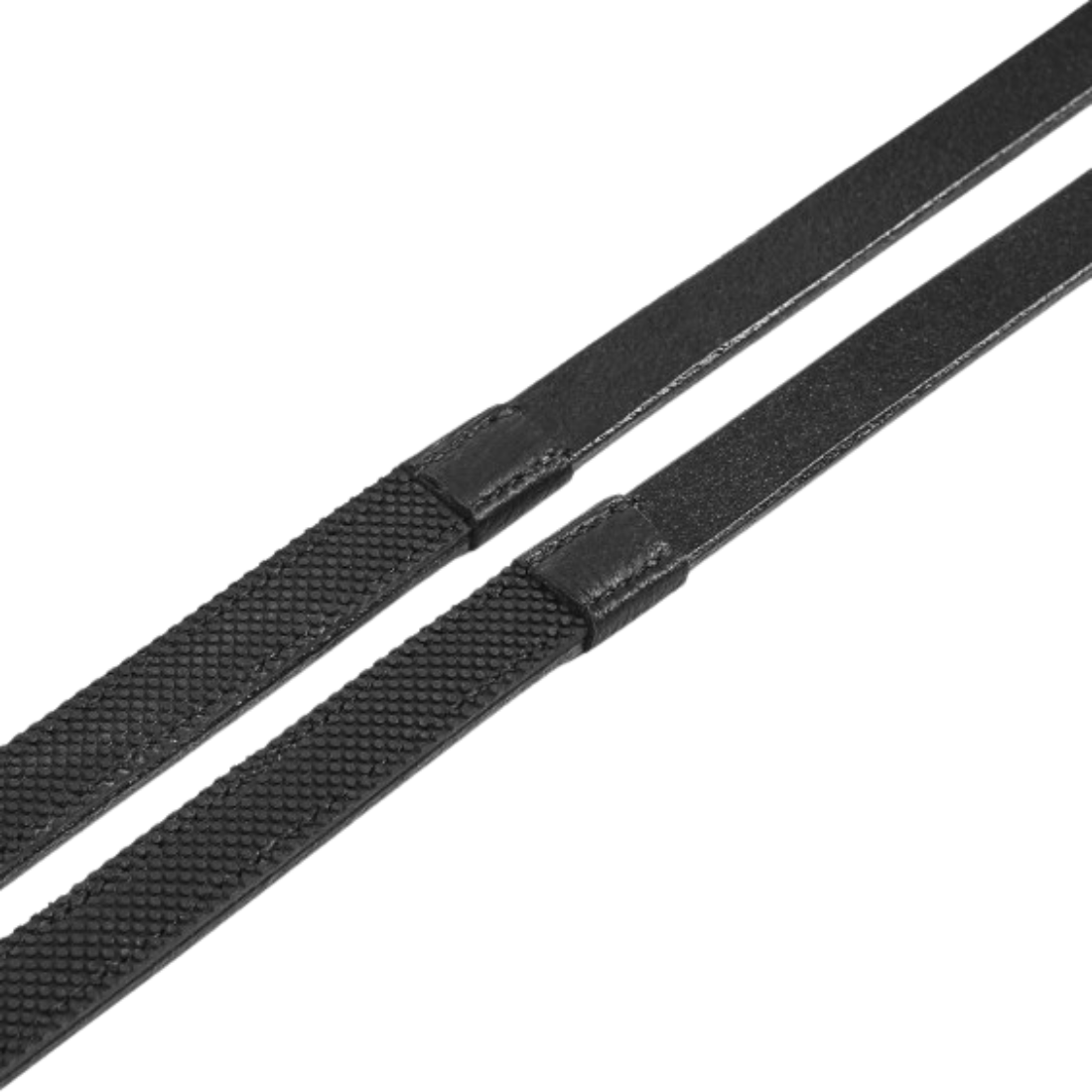 Albion KB Rubber Lined Curb Reins, 13mm 3/8"