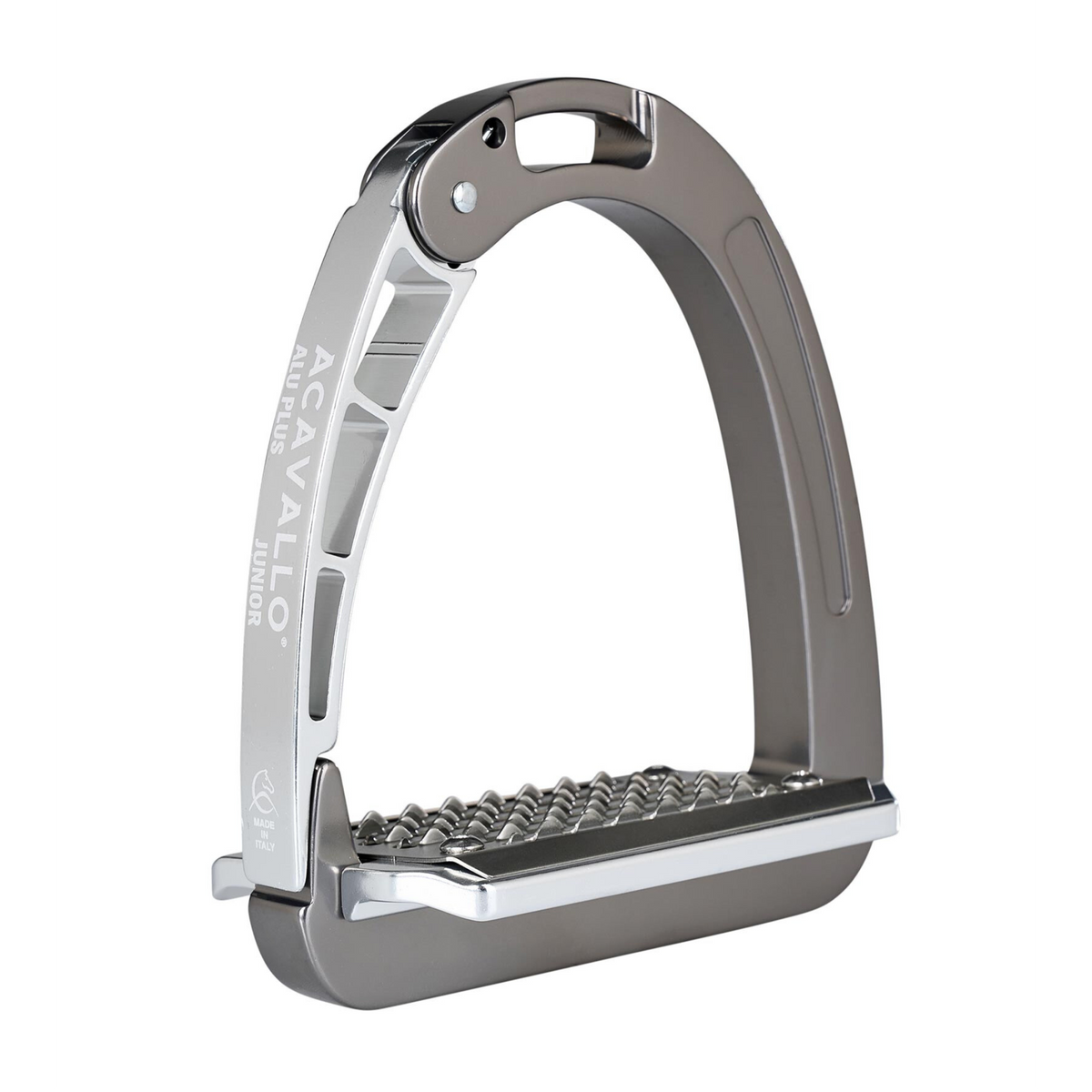 Acavallo Arena Alu Plus Junior Stirrup in Aluminum.