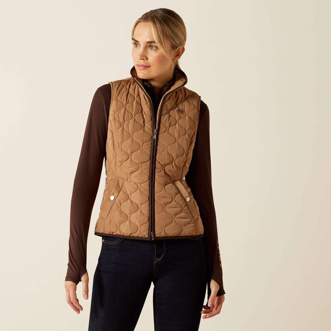 Ariat Ashely 2.0 Insulated Vest, Tiger&