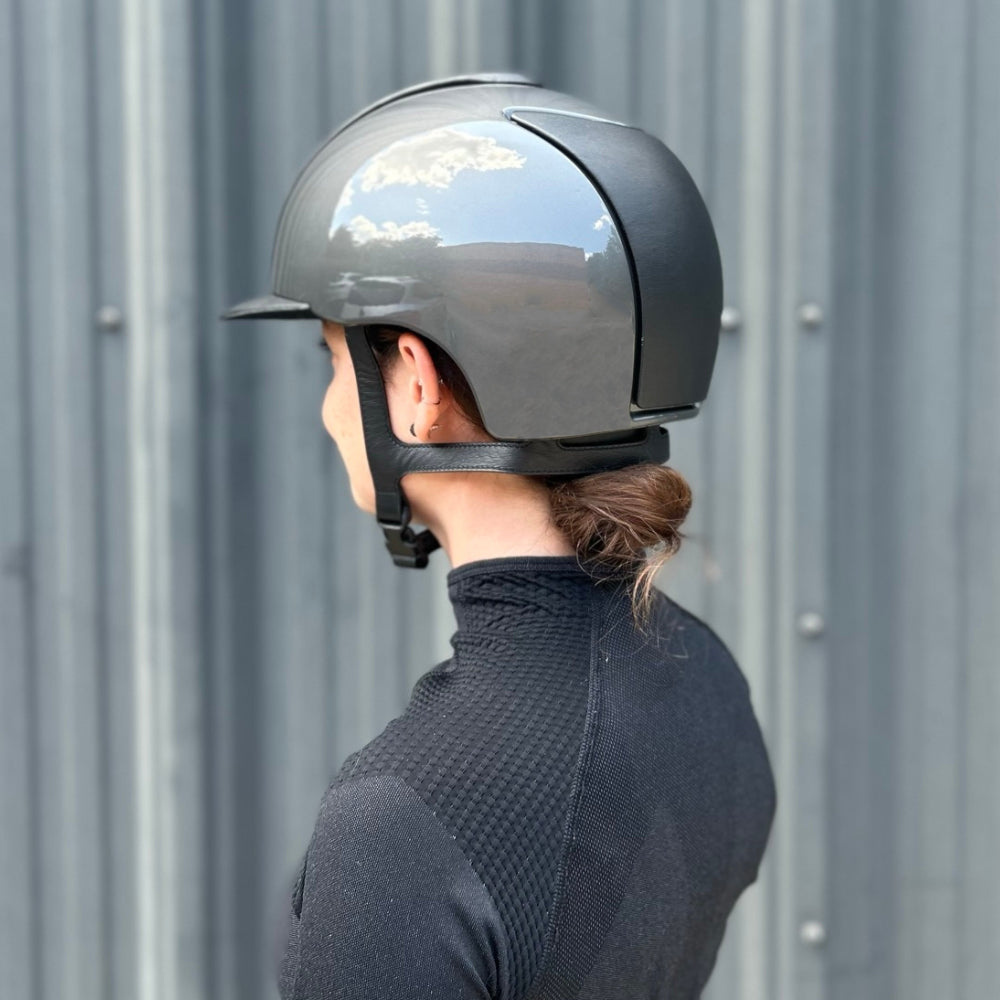 KEP Cromo 2.0 Polish Metal Grey Helmet