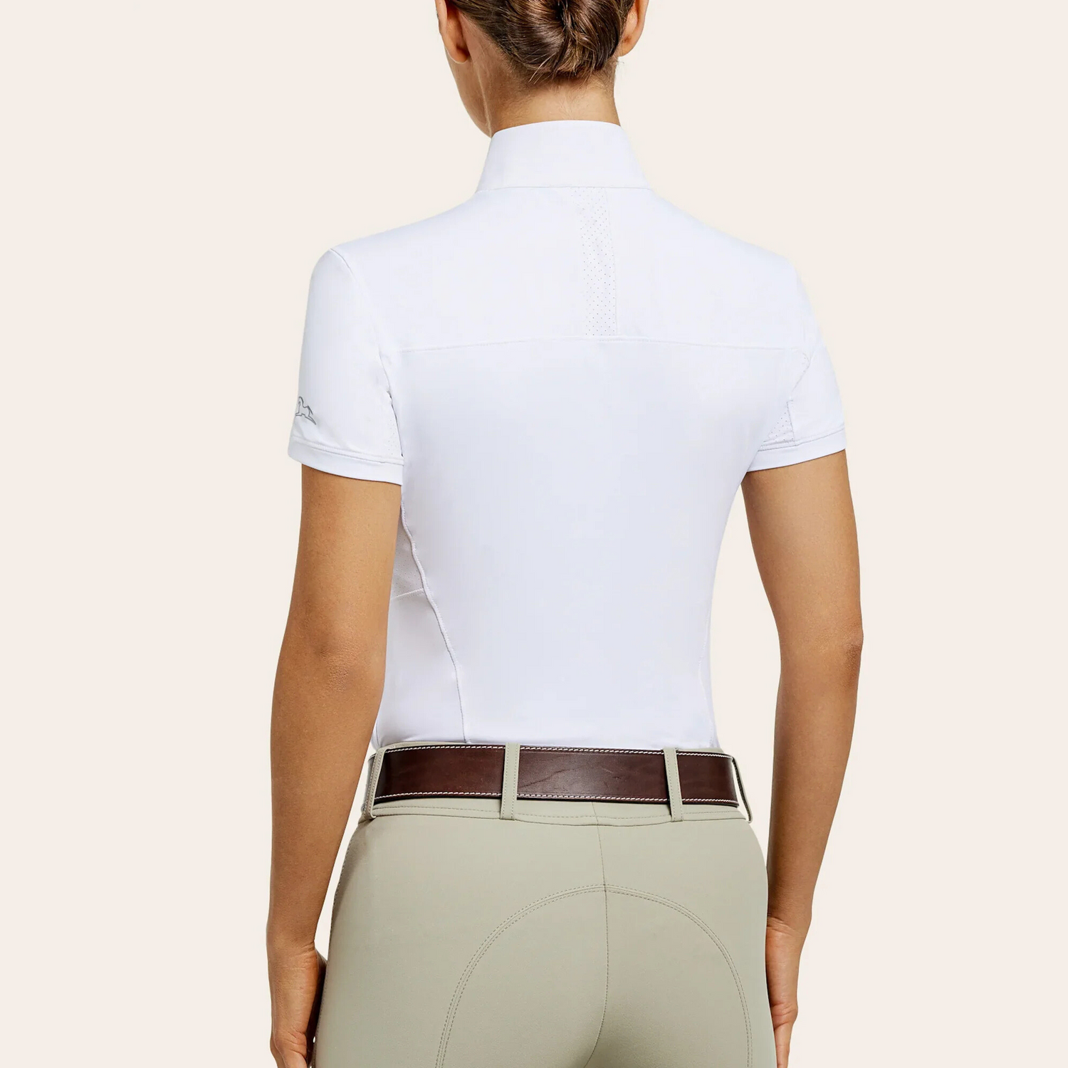 R.J Classics Brynn Short Sleeve Show Shirt, Abstract Horses