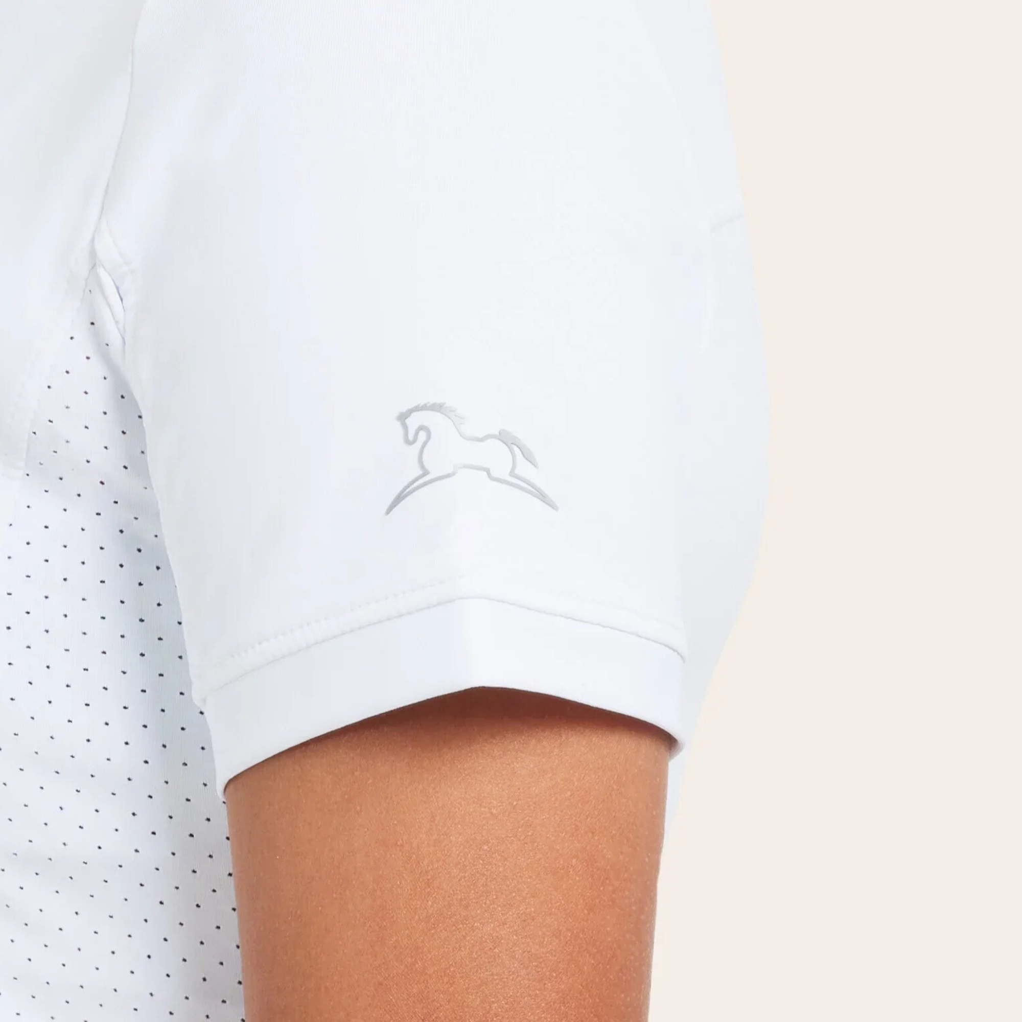 R.J Classics Brynn Short Sleeve Show Shirt, Abstract Horses