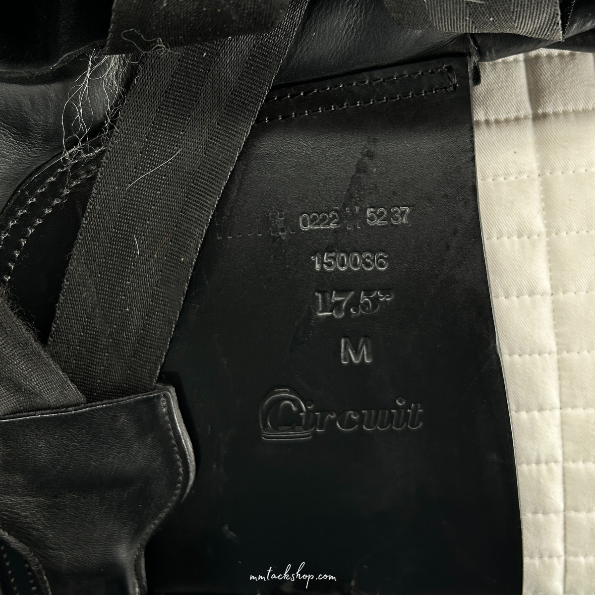 Used 17.5" Dover Circuit Premier Dressage Saddle