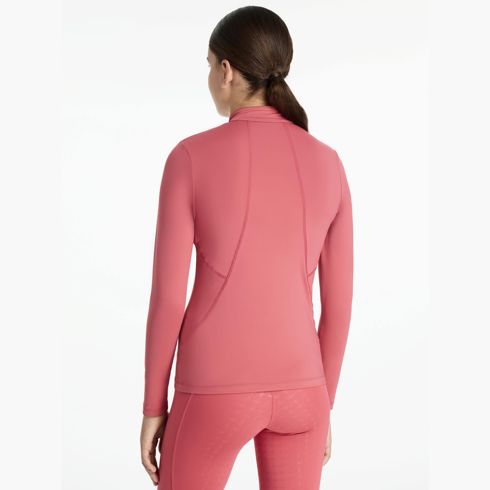 LeMieux Young Rider Classique Base Layer, Cranberry