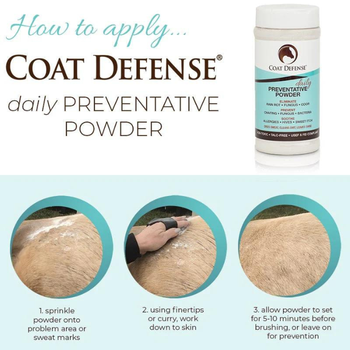 Coat Defense Daily Preventative Powder,  4lb Refill Bag