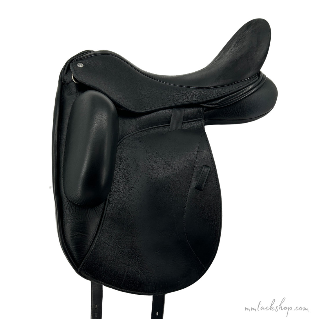Custom Saddlery Icon Star Dressage Saddle Near Side