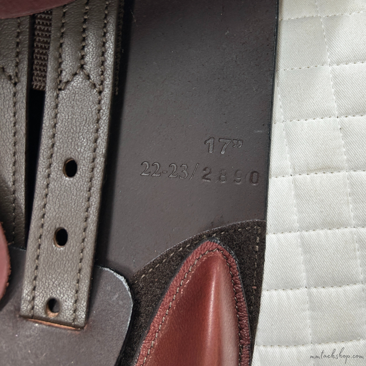 Image of the serial number of Henri de Rivel&