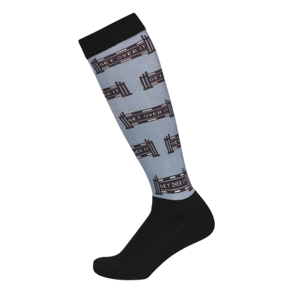 Dapplebay Slick Boot Socks, Get Over It