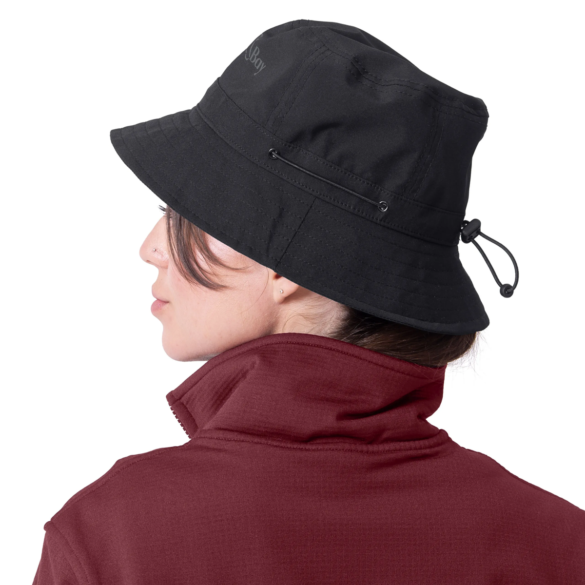 Chestnut Bay Waterproof Bucket Hat, Black