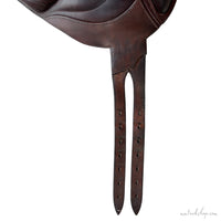 Devoucoux Chiberta Jump Saddle, Long Billets