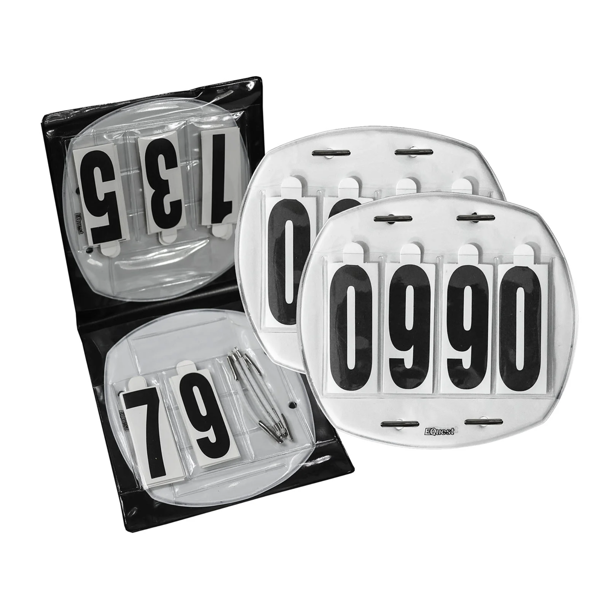 EQUEST Number Set 4 Digit Velcro