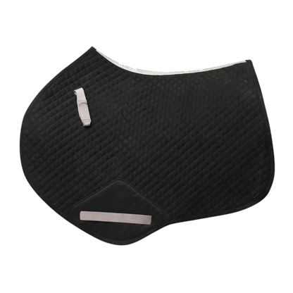 Equine Couture Suede Performance Saddle Pad, Black