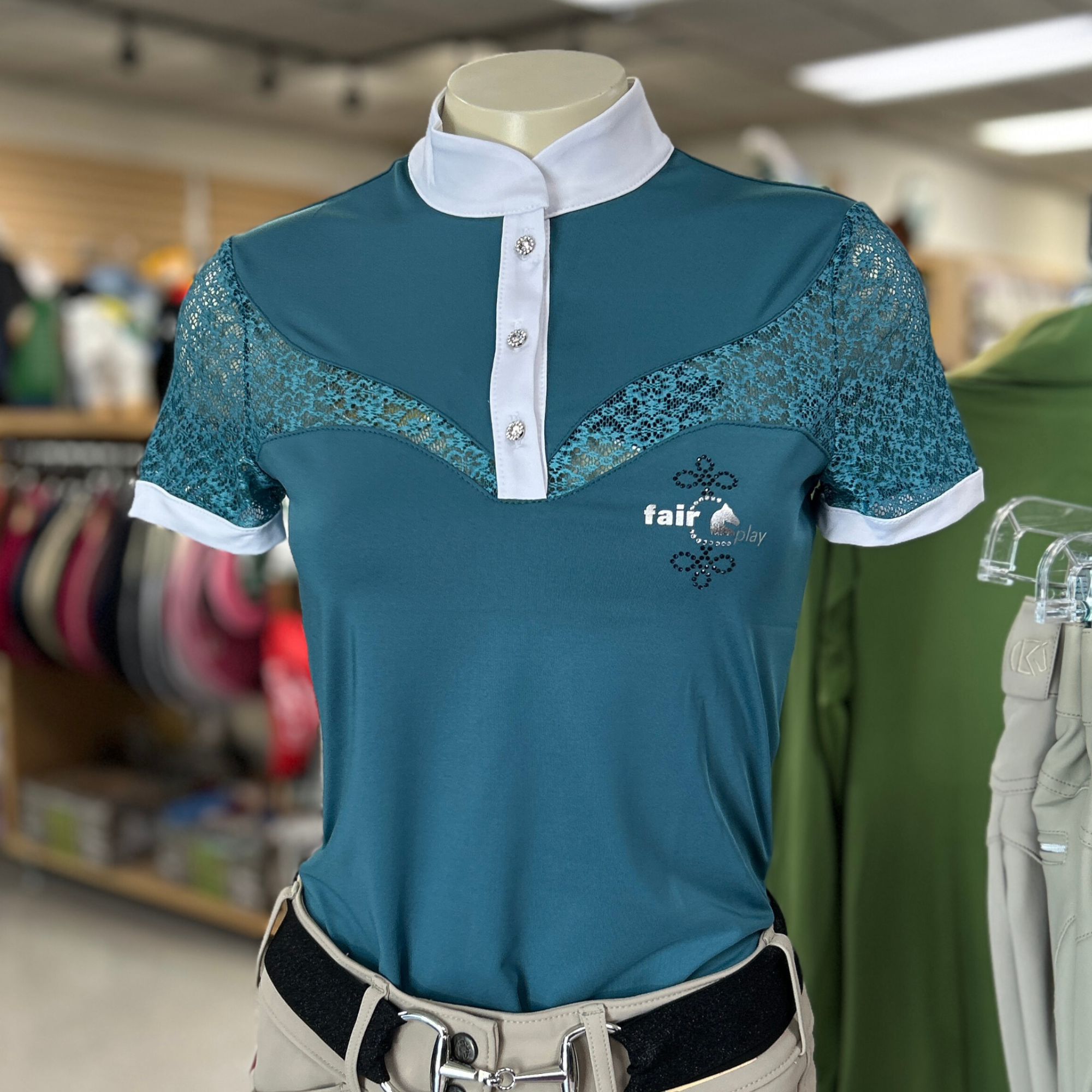 Fair Play Rozzie Competition Shirt,  Nile Blue