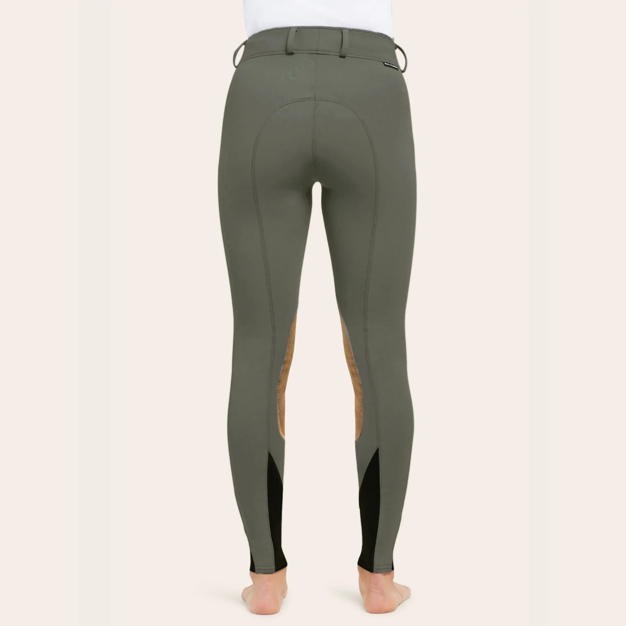 R.J Classics Gracie Knee Patch Breech, Dusty Olive