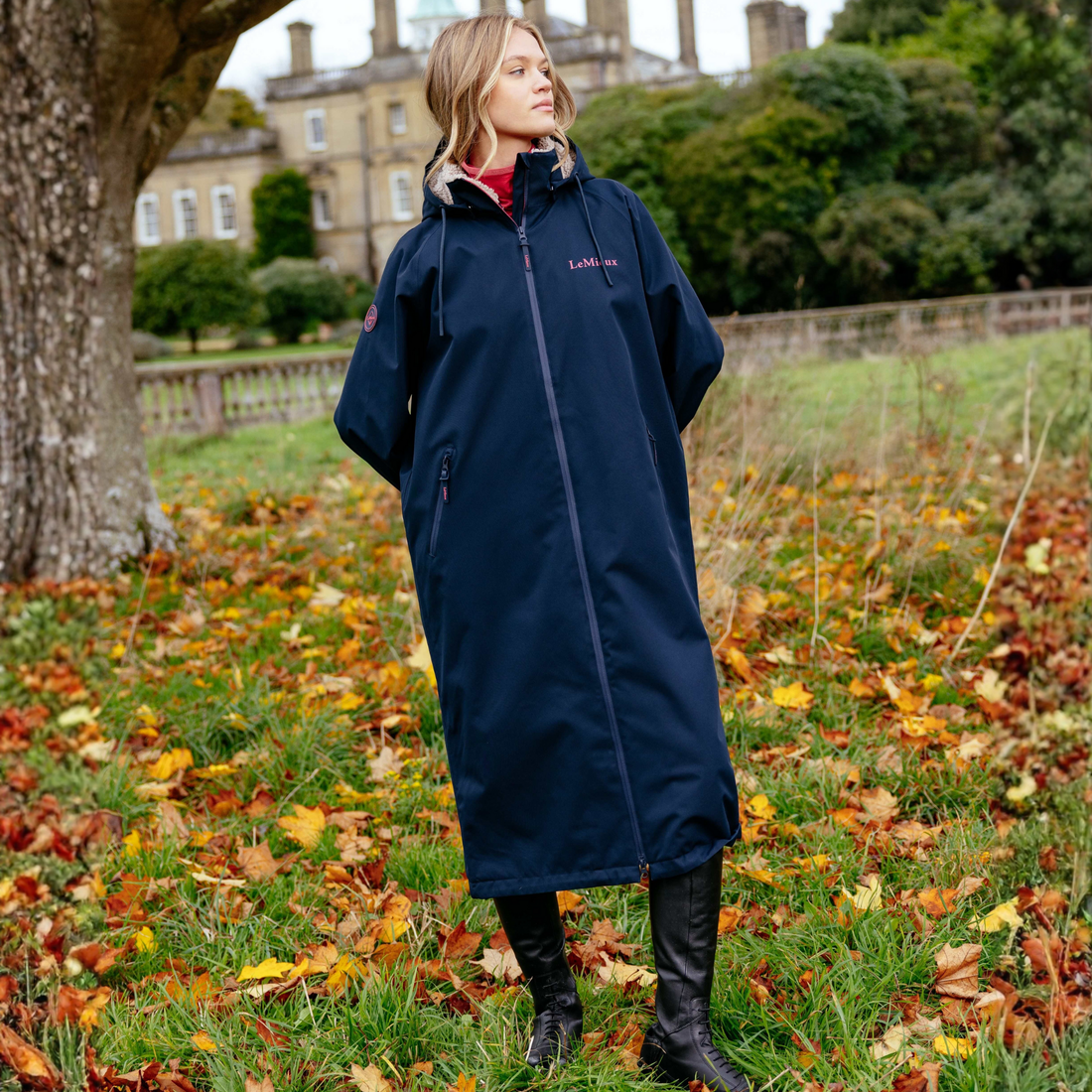 LeMieux HydroShield Robe, Navy
