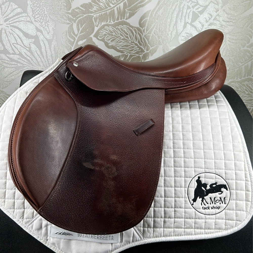 Image of used Intrepid Pro-Trainer Gold Deluxe jump saddle&