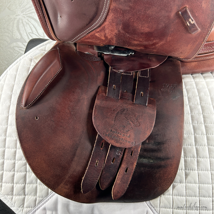 Image of used Intrepid Pro-Trainer Gold Deluxe jump saddle&