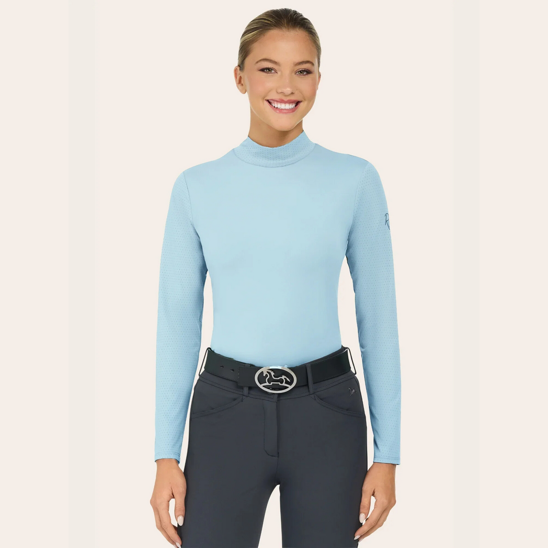 R.J. Classics Jemma Mock Neck Shirt