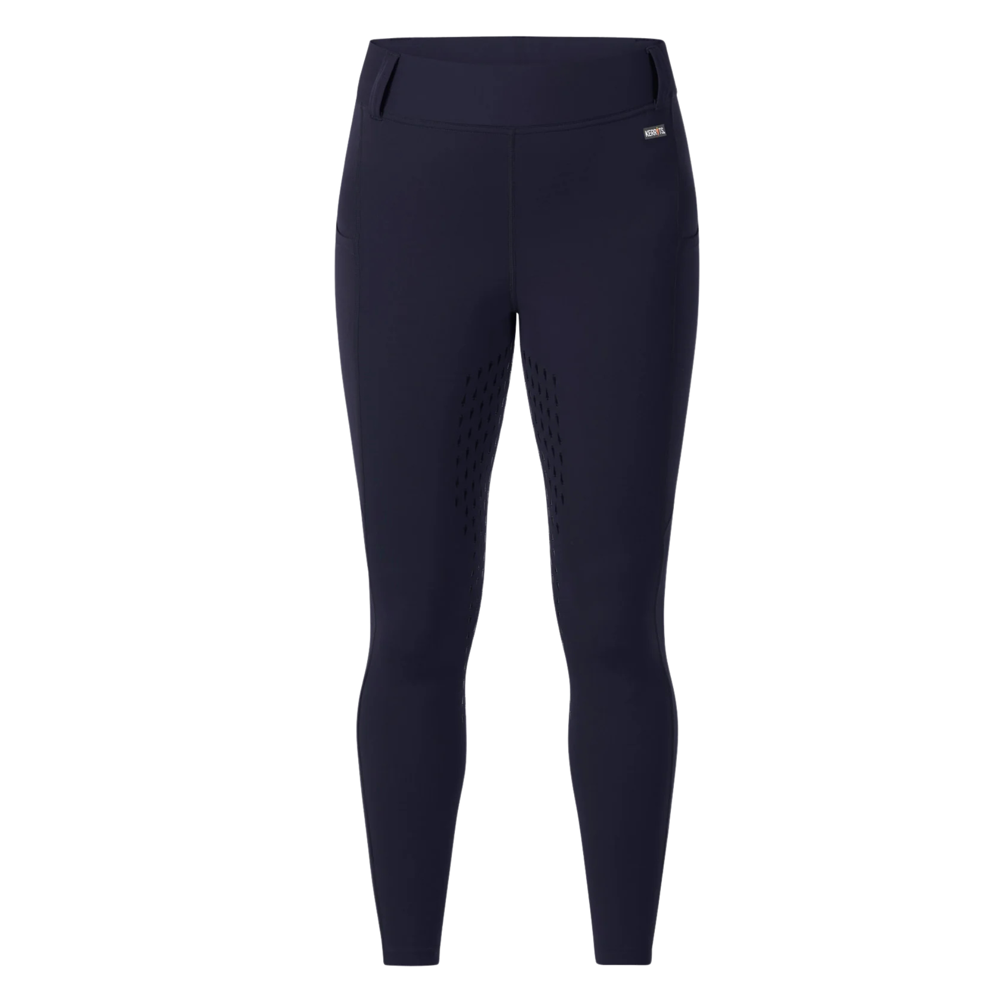 Kerrits Coolcore Silicone Full Leg Riding Tech Tight, Galaxy Blue