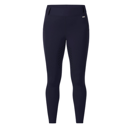 Kerrits Coolcore Silicone Full Leg Riding Tech Tight, Galaxy Blue
