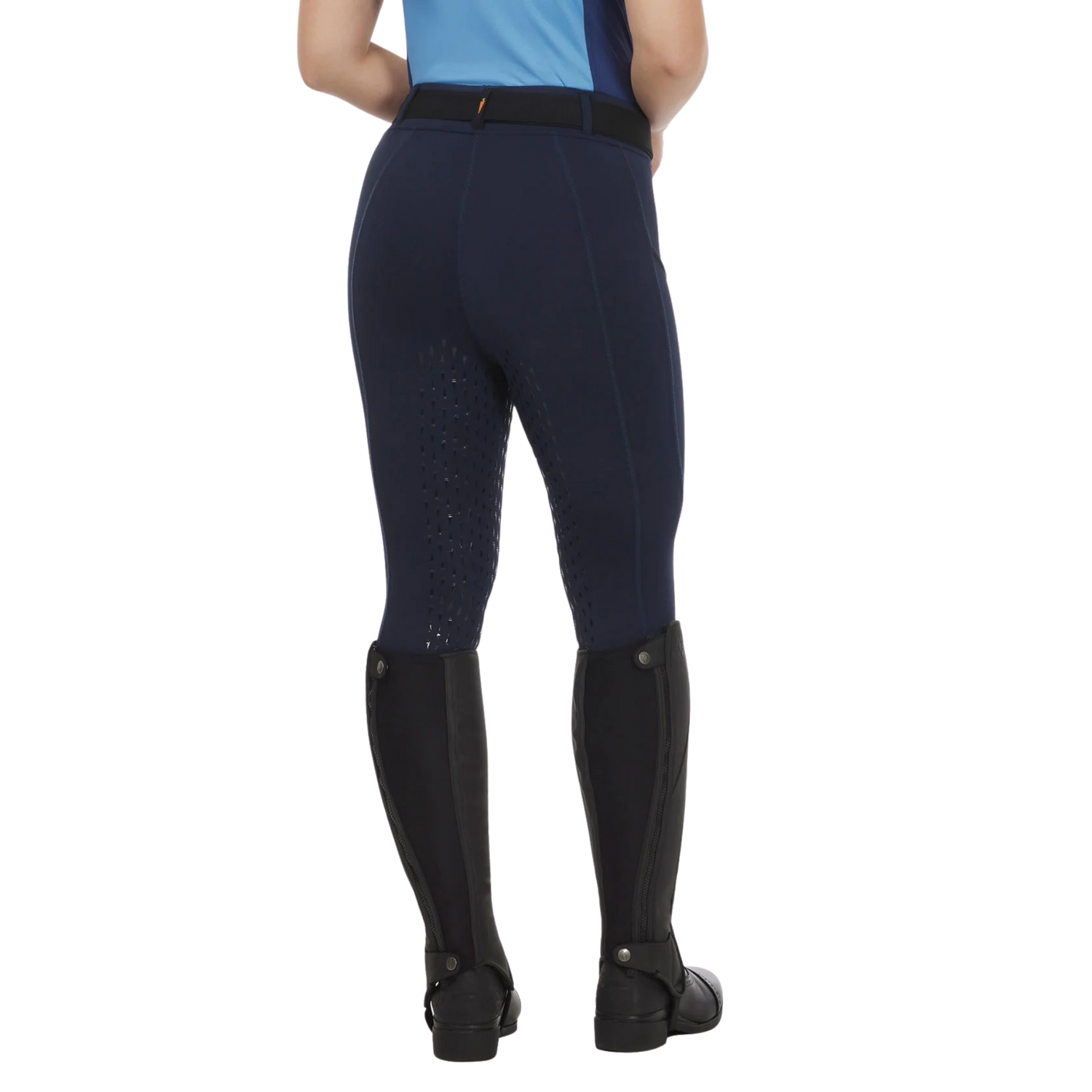 Kerrits Coolcore Silicone Full Leg Riding Tech Tight, Galaxy Blue