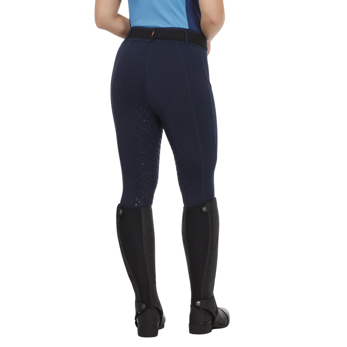Kerrits Coolcore Silicone Full Leg Riding Tech Tight, Galaxy Blue