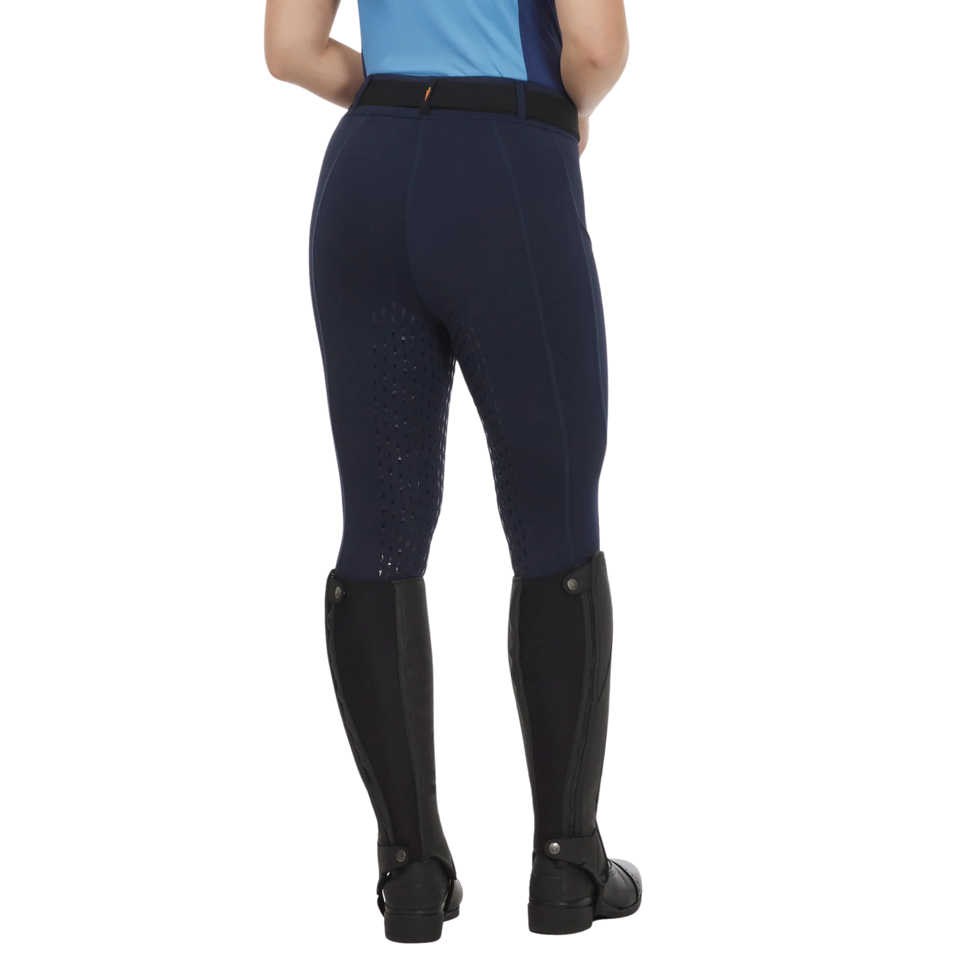 Kerrits Coolcore Silicone Full Leg Riding Tech Tight, Galaxy Blue