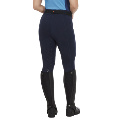 Kerrits Coolcore Silicone Full Leg Riding Tech Tight, Galaxy Blue