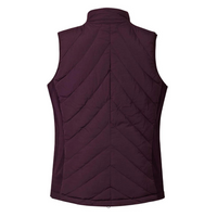 Kerrits EquiTech Hybrid Quilted Riding Vest, Vineyard Back View Product Image