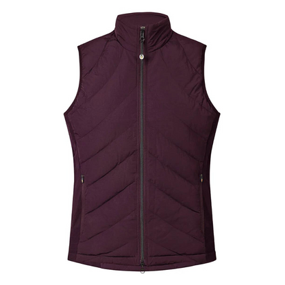 Kerrits EquiTech Hybrid Quilted Riding Vest, Vineyard Product Image