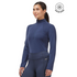 Kerrits In Stride Quarter Zip Fleece Tech Top, Nightsky on Model