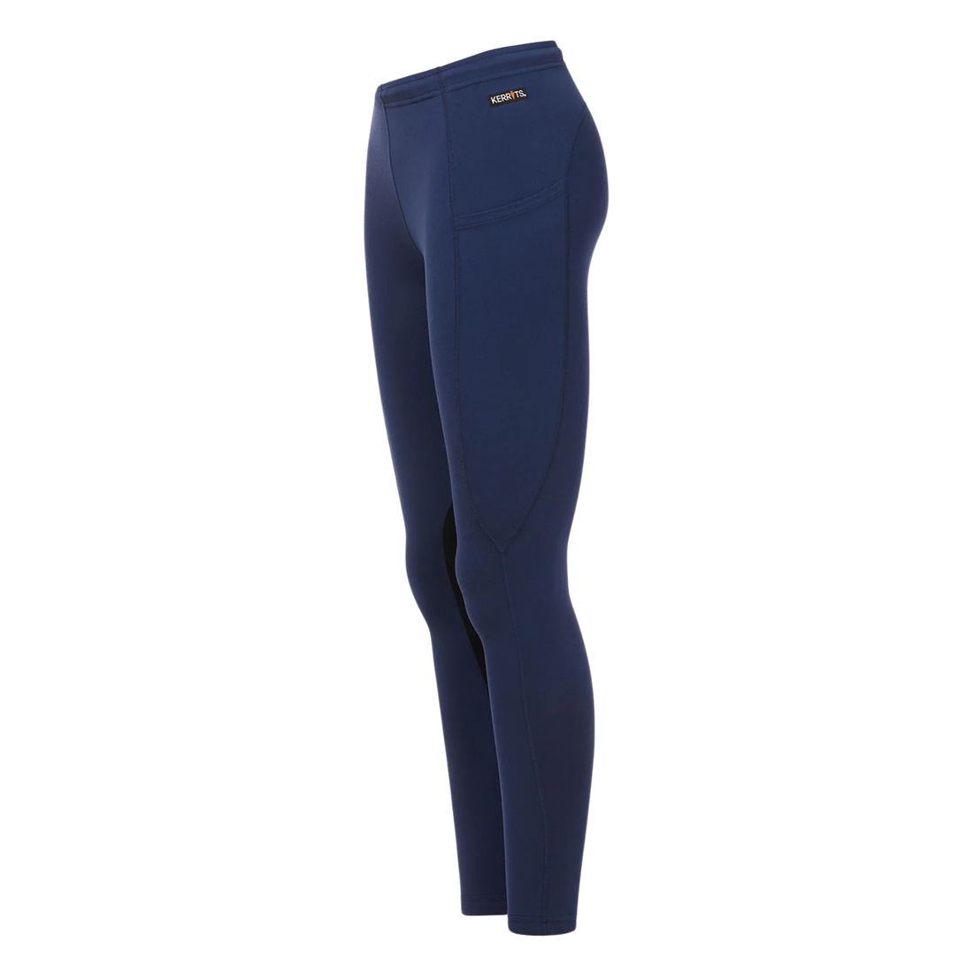 Kerrits Kids Performance Knee Patch Pocket Riding Tight, Lapis