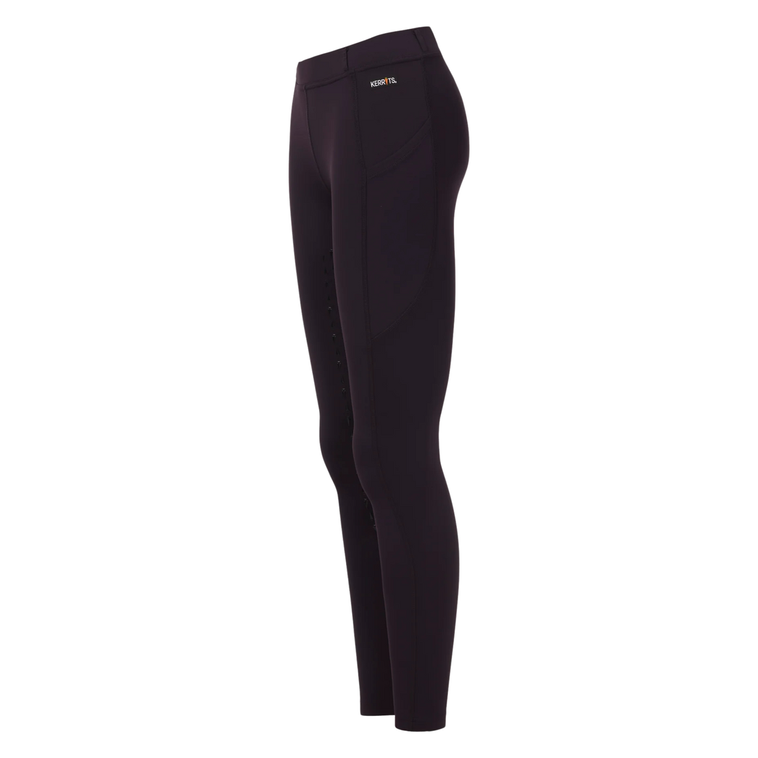 Kerrits Kids CoolCore Full Leg Tech Tight, Plumnoir
