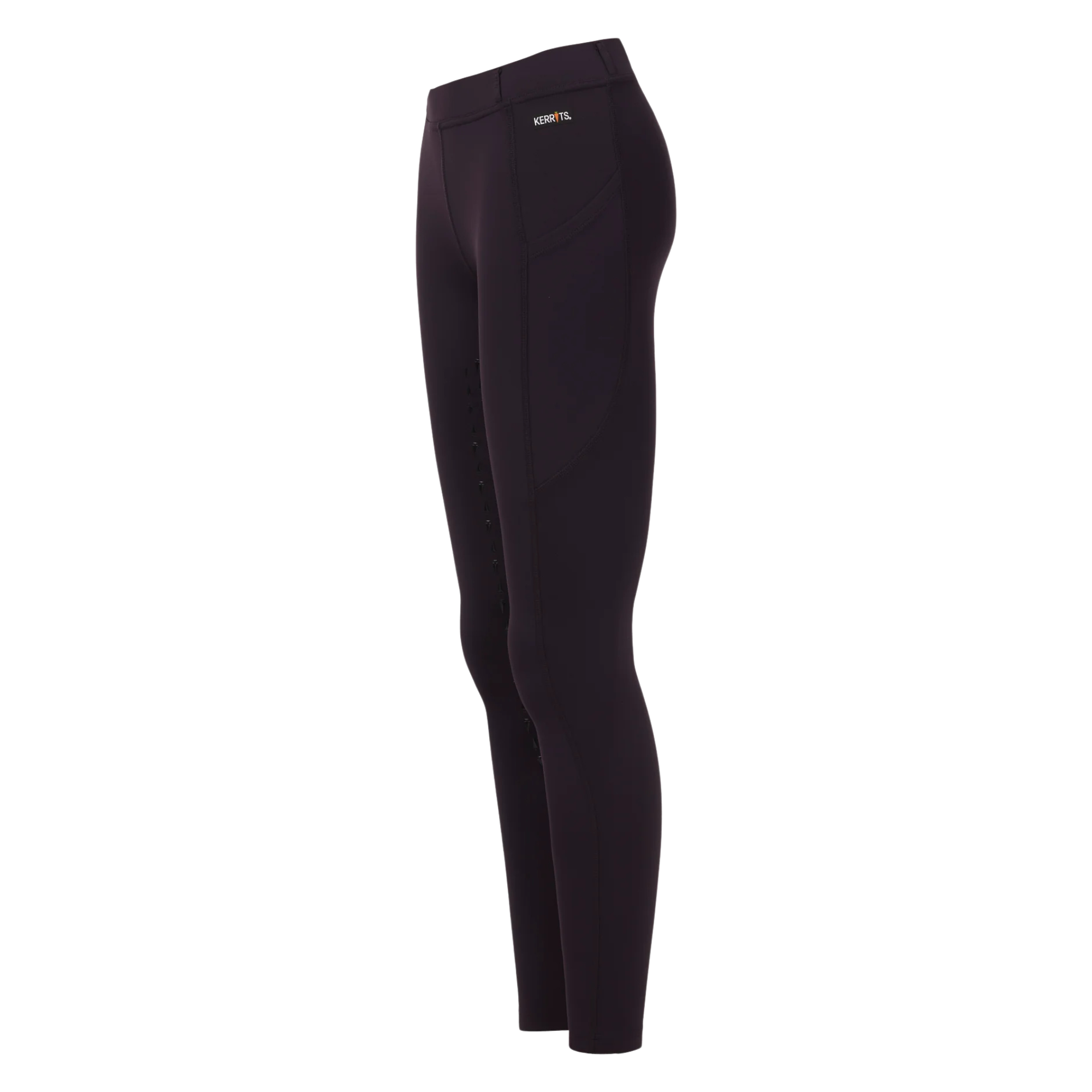 Kerrits Kids CoolCore Full Leg Tech Tight, Plumnoir