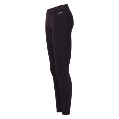 Kerrits Kids CoolCore Full Leg Tech Tight, Plumnoir