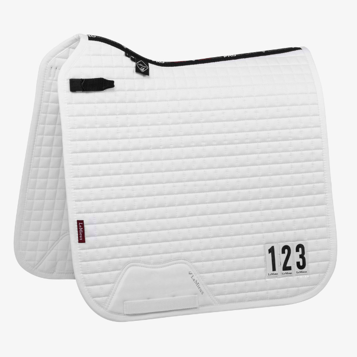 LeMieux Cotton Dressage Competition Square Pad