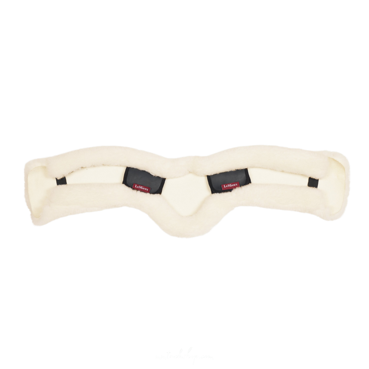 LeMieux Merino+ Anatomic Dressage Girth Cover, Black