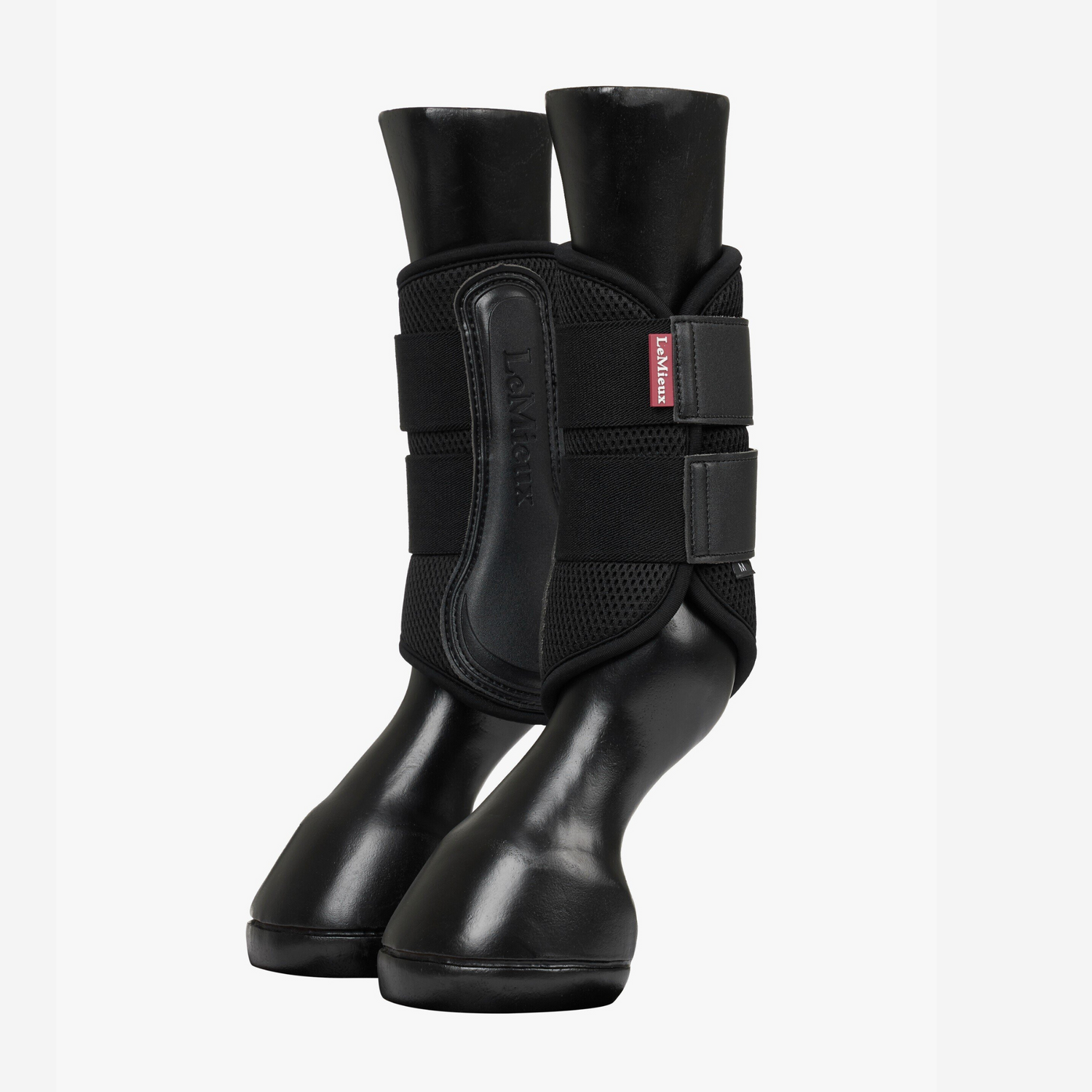 LeMieux Mesh Brushing Boots, Black