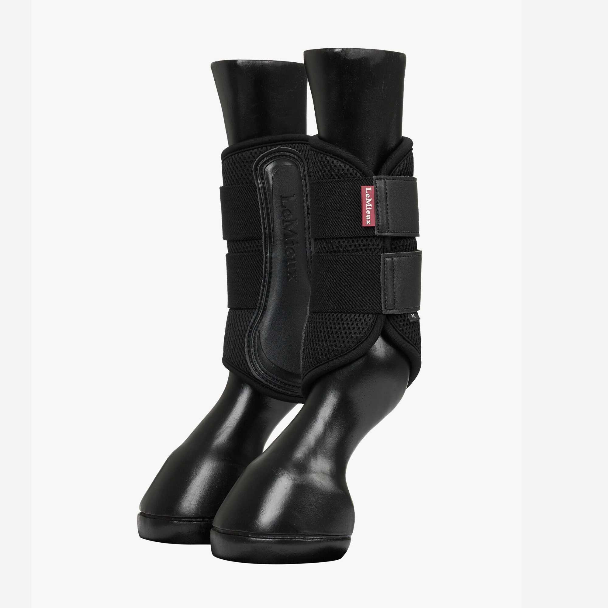 LeMieux Mesh Brushing Boots, Black