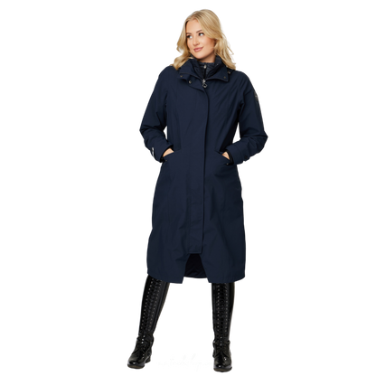 LeMieux Amelie Waterproof Lightweight Riding Coat, Navy