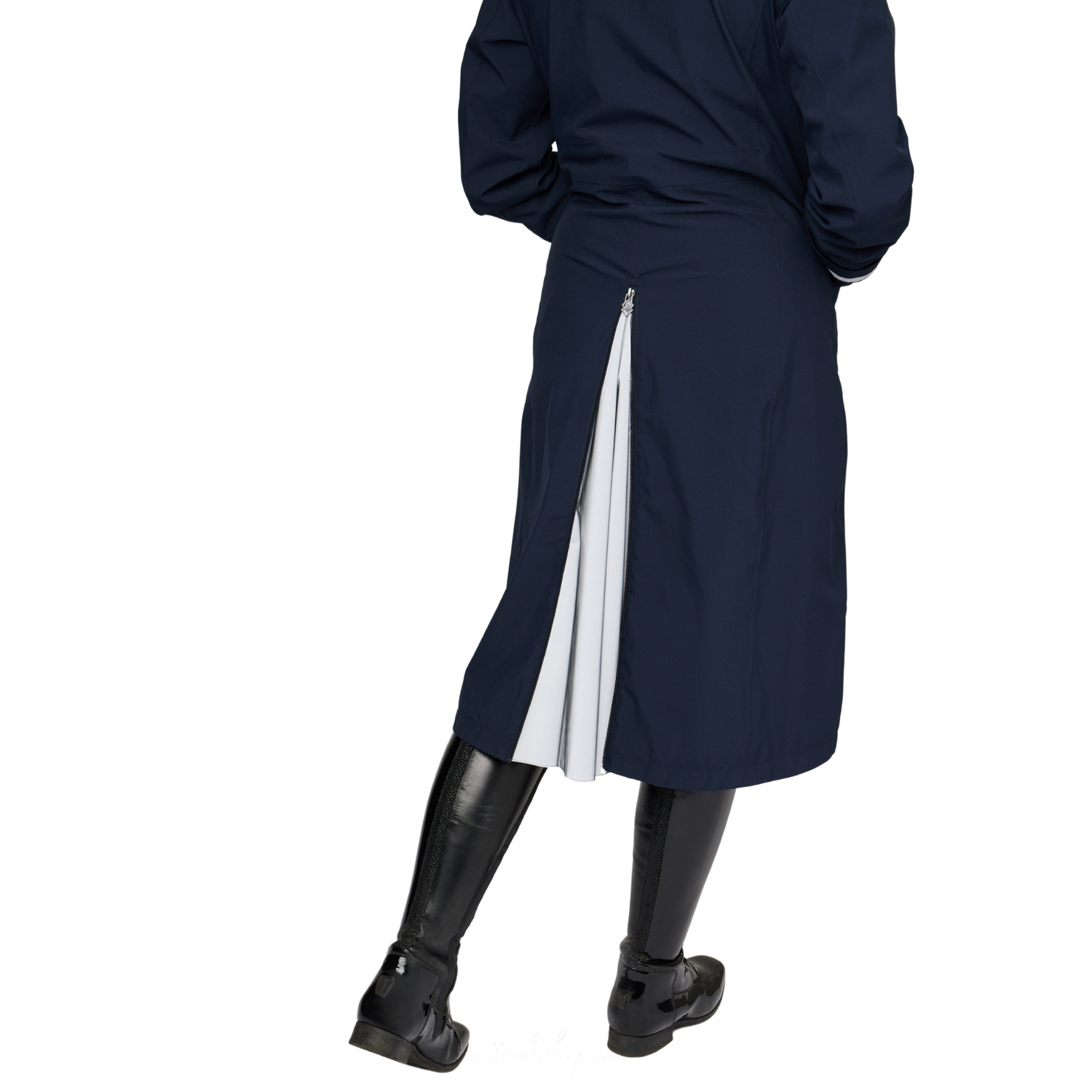 LeMieux Amelie Waterproof Lightweight Riding Coat, Navy