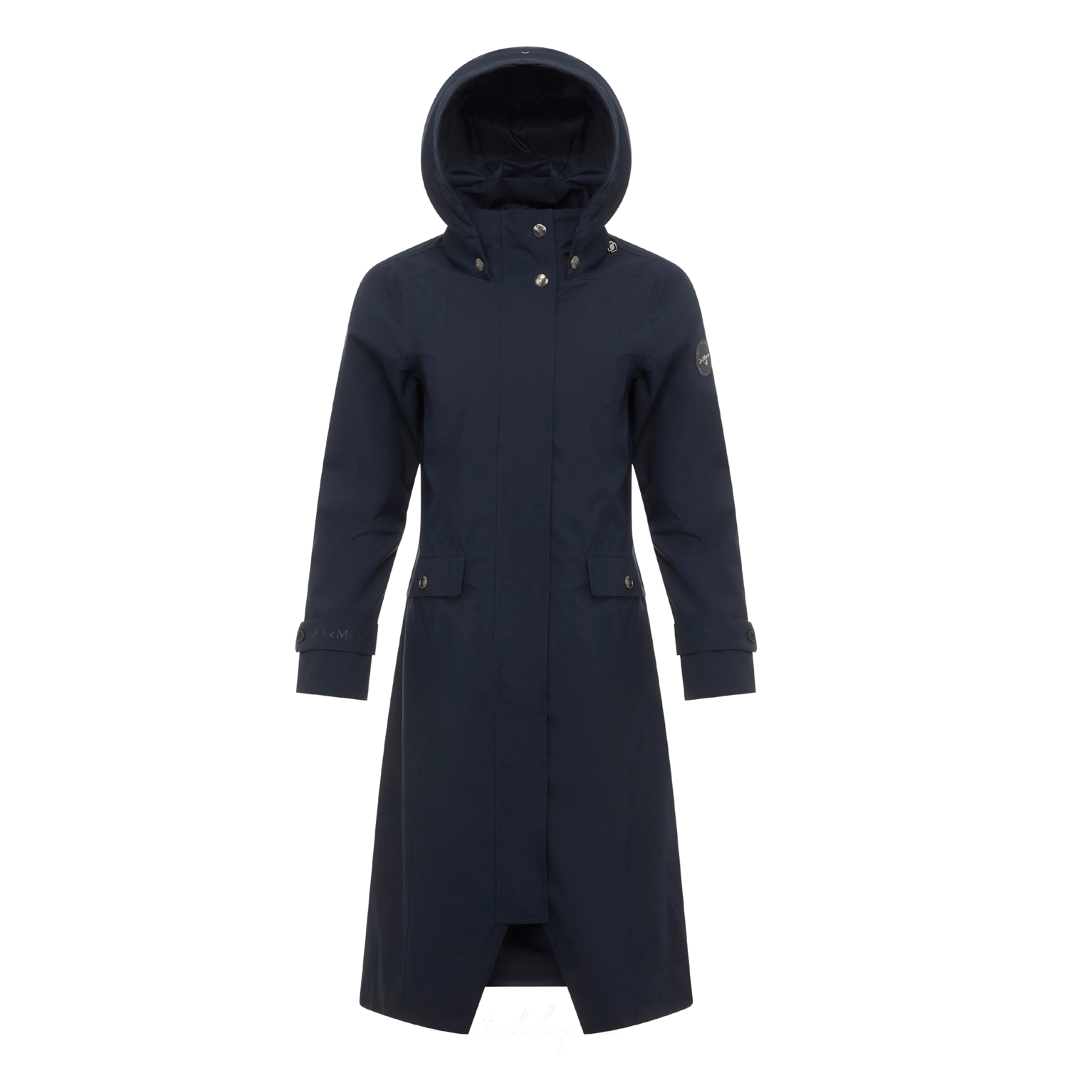 LeMieux Amelie Waterproof Lightweight Riding Coat, Navy