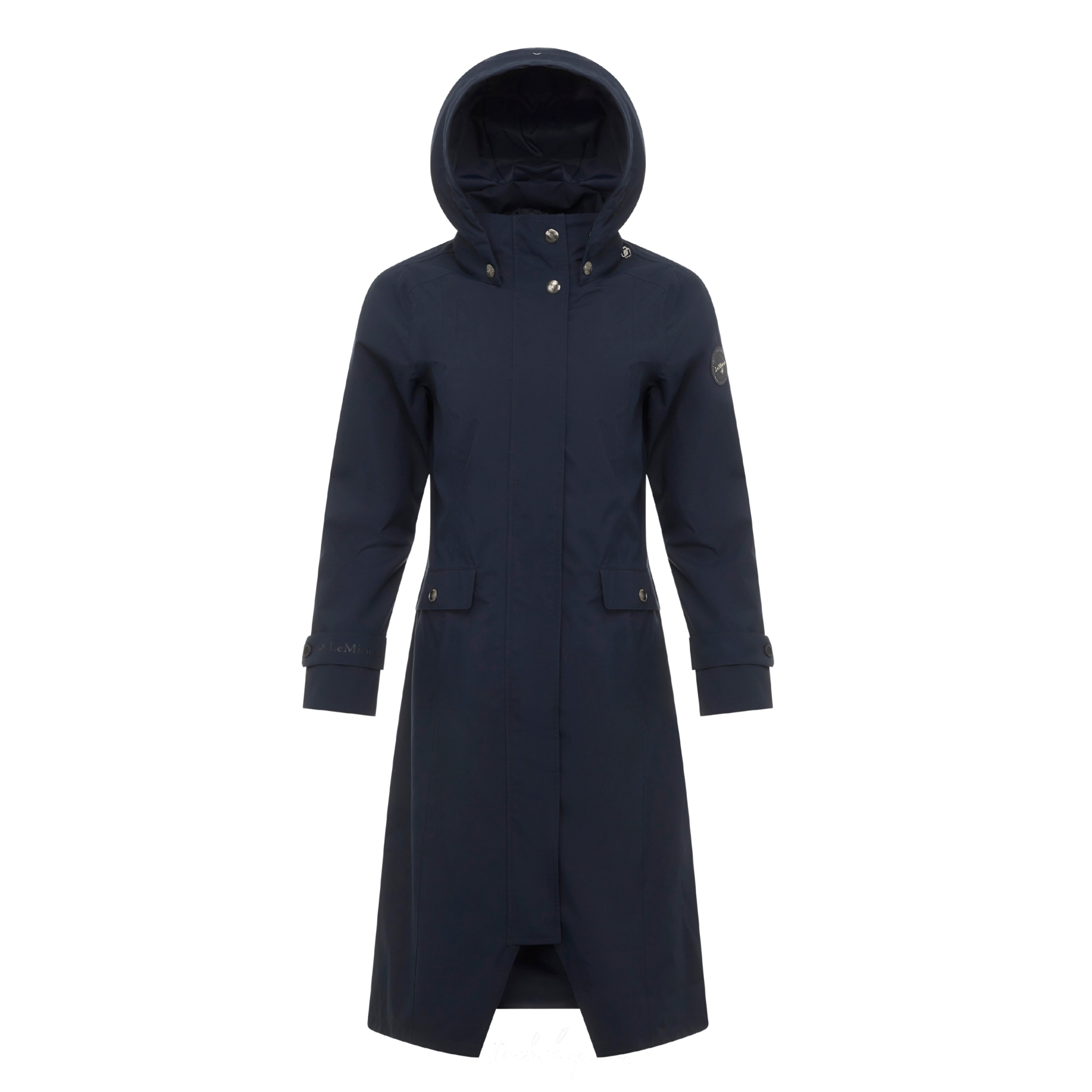 LeMieux Amelie Waterproof Lightweight Riding Coat, Navy