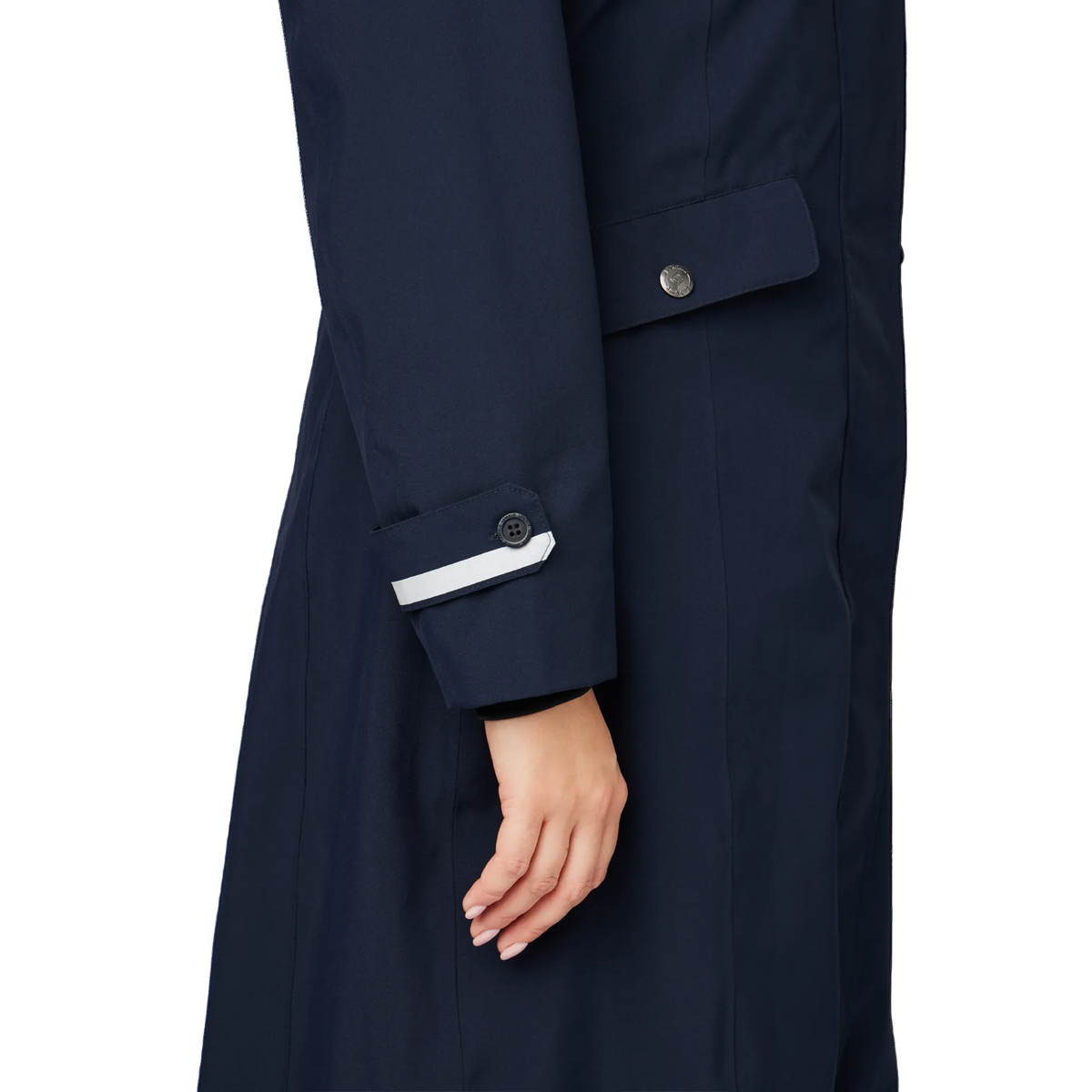 LeMieux Amelie Waterproof Lightweight Riding Coat, Navy