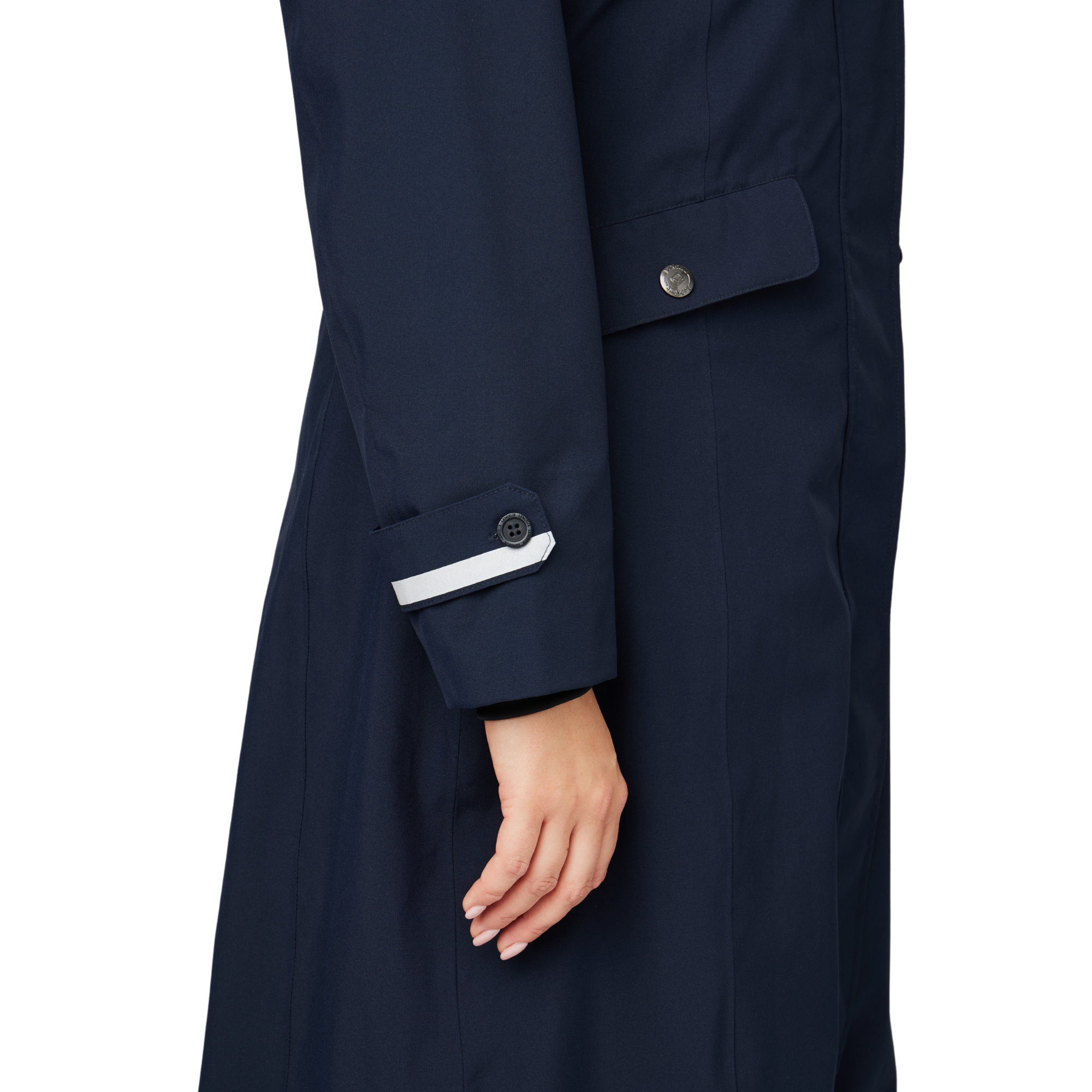 LeMieux Amelie Waterproof Lightweight Riding Coat, Navy