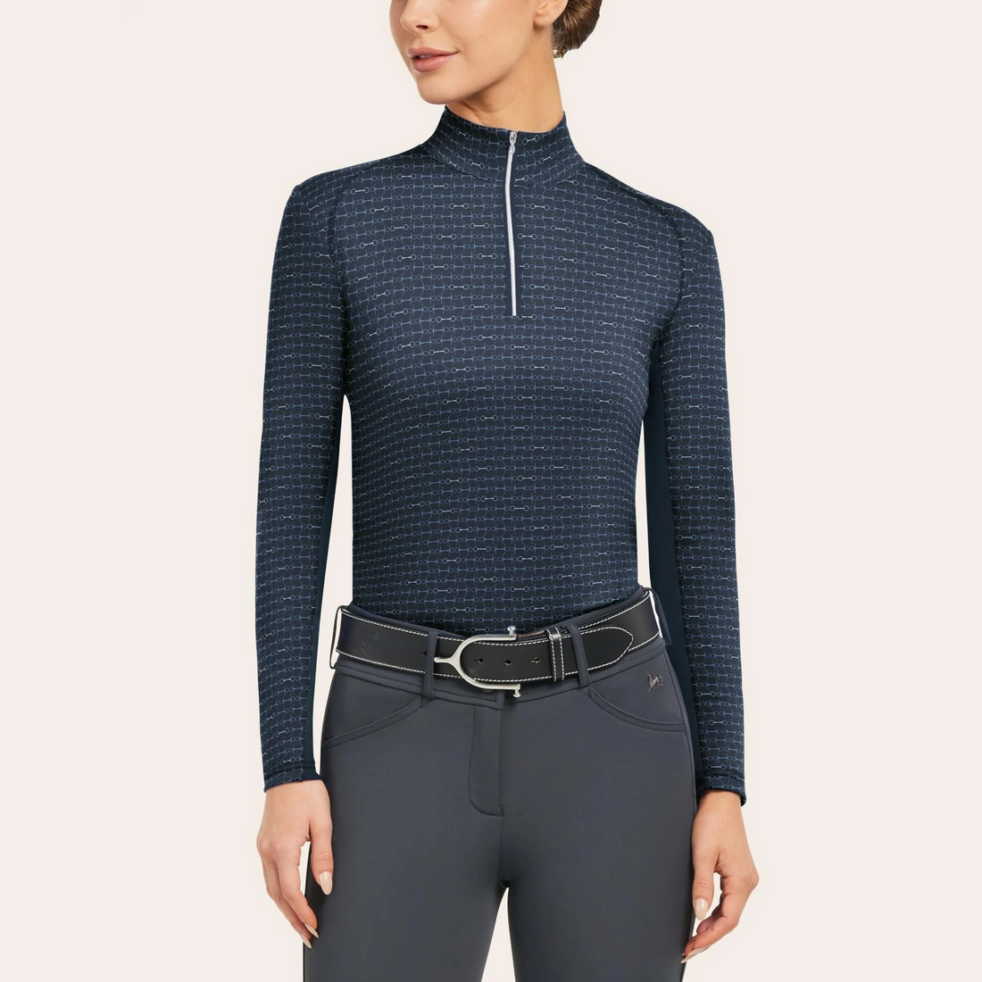 R.J. Classics Libby Training Shirt, Sapphire Snaffle