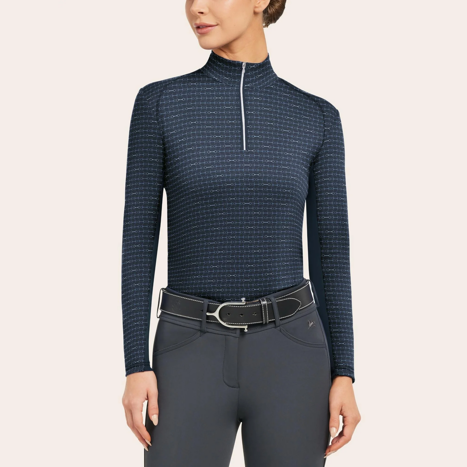 R.J. Classics Libby Training Shirt, Sapphire Snaffle