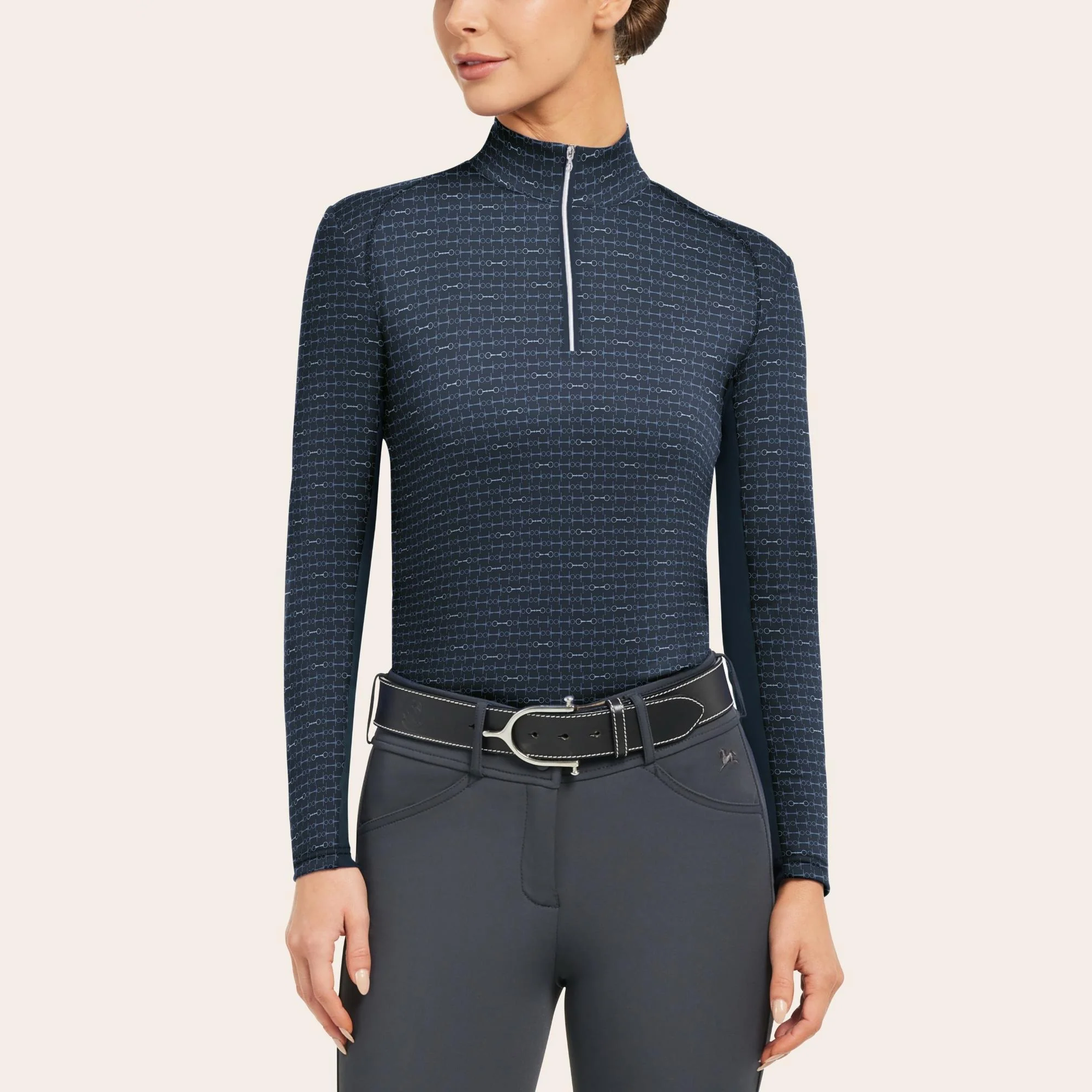 R.J. Classics Libby Training Shirt, Sapphire Snaffle