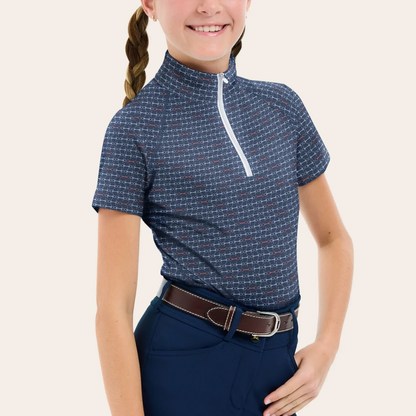 R.J. Classics Lucy Jr Short Sleeve Shirt, Summer Snaffle